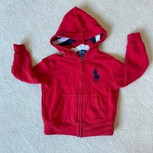Ralph Lauren Hooded Toddler Full-zip